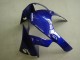 Bleu Noir Brillant Kits Carénages Moto Honda CBR900RR 954 2002-2003