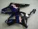 Bleu Noir Brillant Kits Carénages Moto Honda CBR900RR 954 2002-2003
