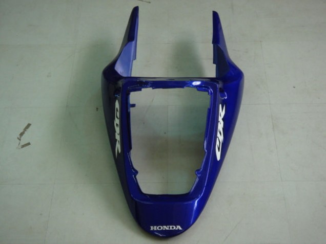 Bleu Jaune Noir Brillant Telefonica MoviStar Castrol Carénages Moto Honda CBR900RR 954 2002-2003