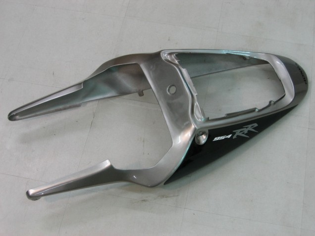 Argent Noir Brillant Carénage Moto Honda CBR900RR 954 2002-2003