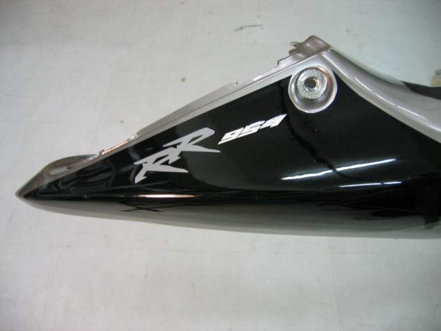 Argent Noir Brillant Carénage Moto Honda CBR900RR 954 2002-2003
