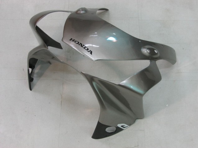 Argent Noir Brillant Carénage Moto Honda CBR900RR 954 2002-2003