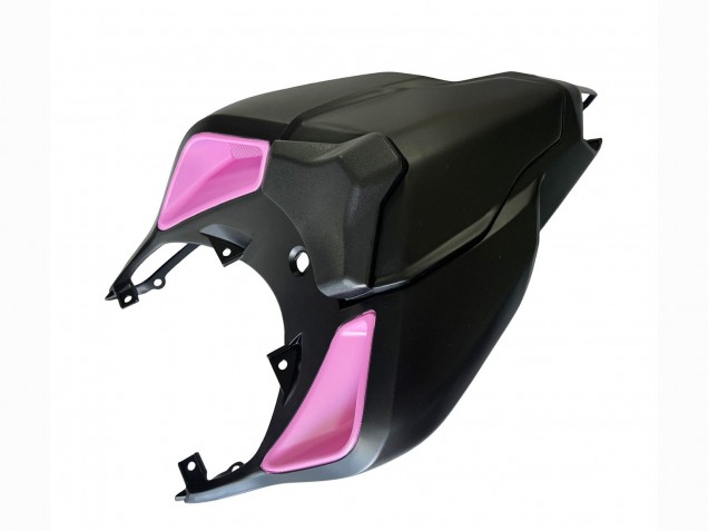 Blanc Rose Noir Brillant Connie Carénage Moto Ducati 848 2007-2014