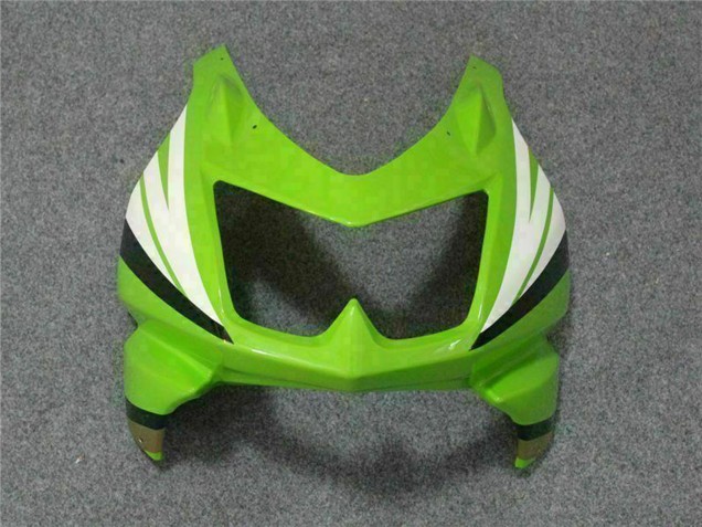Vert Blanc Noir Carénages Moto Kawasaki EX250 2008-2012