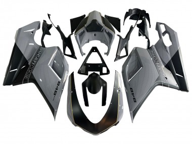 Argent Or Noir Mat Carénage Moto Ducati 848 2007-2014 Pas Chère