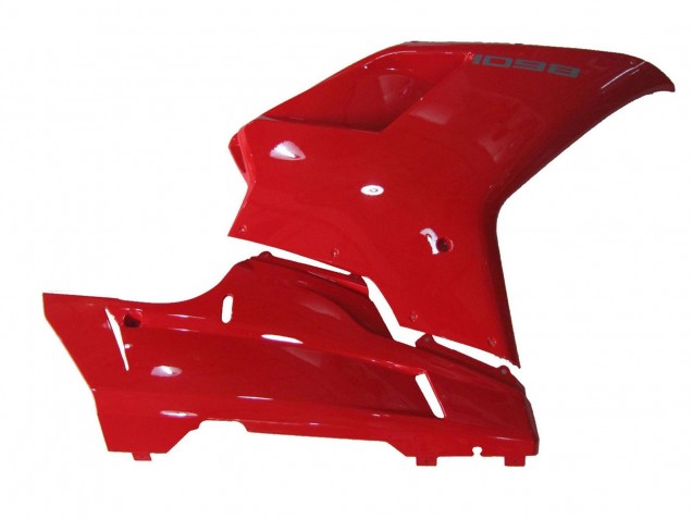Rouge Carénages Moto Ducati 1098 2007-2014