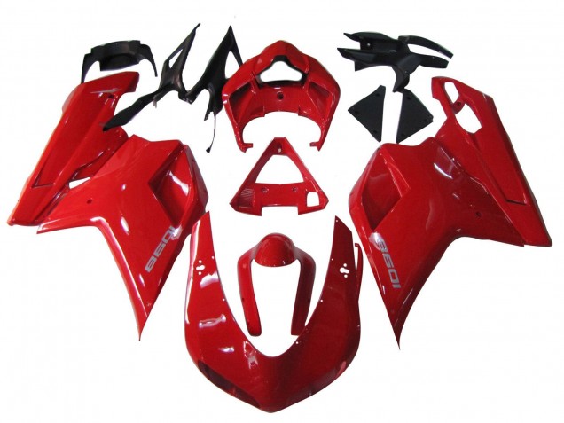 Rouge Carénages Moto Ducati 1098 2007-2014