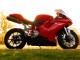 Rouge Noir Brillant Carénage Moto Ducati 848 2007-2014