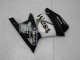 Noir Brillant Blanc West Carénage Moto Kawasaki EX250 2008-2012