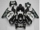 Noir Brillant Blanc West Carénage Moto Kawasaki EX250 2008-2012