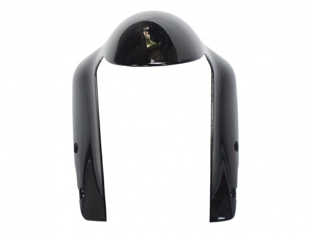 Blanc Noir Brillant Corse Carénage Moto Ducati 848/1098/1198 2007-2014
