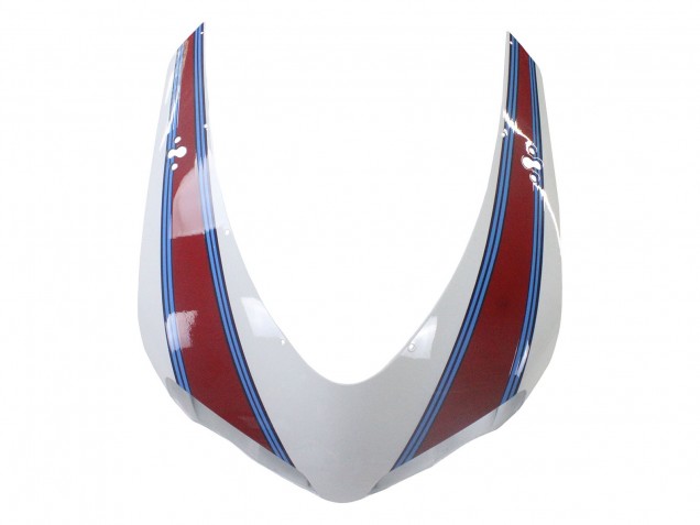Blanc Rouge Bleu Noir Brillant Martini Carénage Moto Ducati 1098 2007-2014