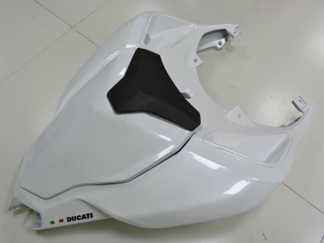 Blanc Noir Mat Carénage Moto Ducati 848 2007-2014