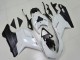 Blanc Noir Mat Carénage Moto Ducati 848 2007-2014
