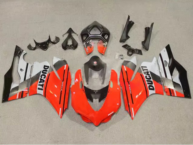 Rouge Gris Noir Carénage Moto Ducati Panigale 899/1199 2011-2014