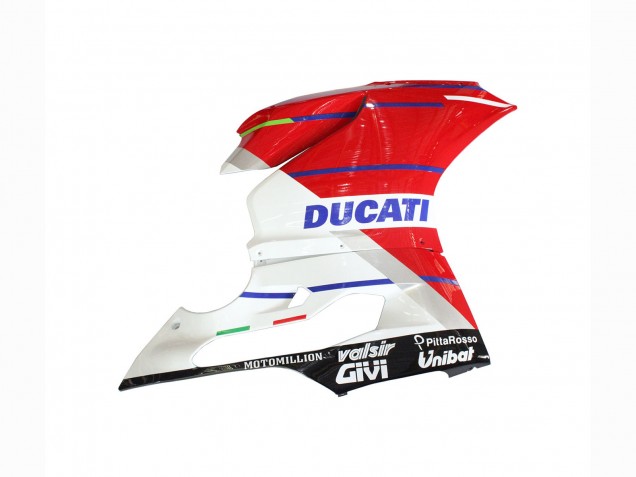 Blanc Rouge Vert Bleu Noir Brillant Flex-Box Carénage Moto Ducati Panigale 899/1199 2011-2014