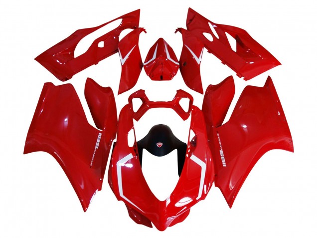 Rouge Kits Carénages Moto Ducati 1199 2011-2014