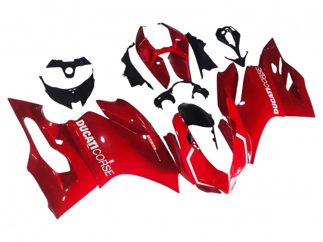 Rouge Carénages Moto Ducati 1199 2011-2014