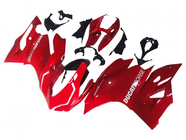 Rouge Carénages Moto Ducati 1199 2011-2014