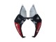 Blanc Rouge Noir Brillant Aruba.it 7 Carénage Moto Ducati Panigale 899/1199 2011-2014