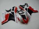 Blanc Rouge Noir Mat Carénage Moto Ducati 1199 2011-2014