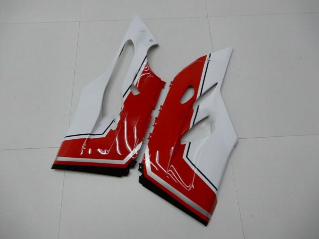 Blanc Rouge Noir Mat Carénage Moto Ducati 1199 2011-2014
