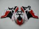 Blanc Rouge Noir Mat Carénage Moto Ducati 1199 2011-2014