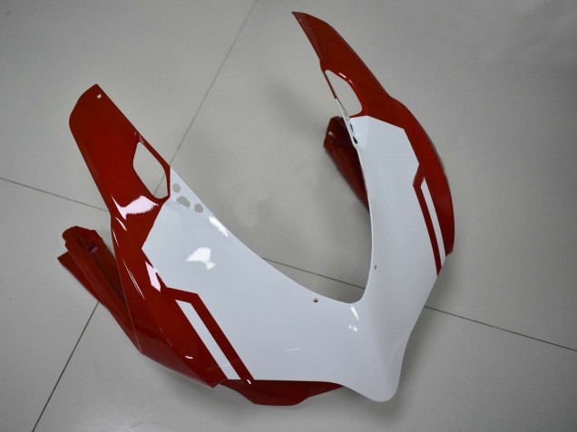 Blanc Rouge Vert Foncé Carénage Moto Ducati Panigale 899 2011-2014