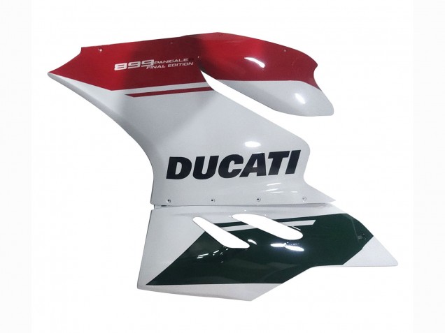 Blanc Rouge Noir Brillant Carénage Moto Ducati Panigale 899 2011-2014