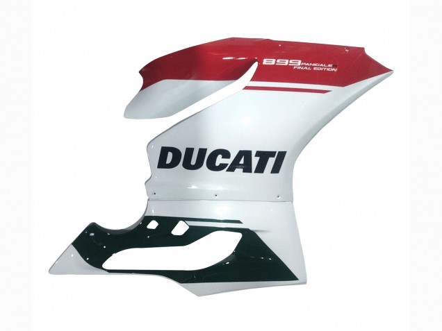 Blanc Rouge Noir Brillant Carénage Moto Ducati Panigale 899 2011-2014