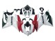 Blanc Rouge Noir Brillant Carénage Moto Ducati Panigale 899 2011-2014