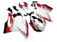 Blanc Rouge Vert Noir Brillant Carénage Moto Ducati 1199 2011-2014