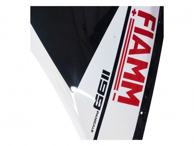 Blanc Noir Bleu Fiamm Ficc 7 Carénage Moto Ducati Panigale 899/1199 2011-2014