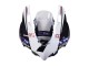 Blanc Noir Bleu Fiamm Ficc 7 Carénage Moto Ducati Panigale 899/1199 2011-2014