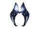 Blanc Noir Bleu Fiamm Ficc 7 Carénage Moto Ducati Panigale 899/1199 2011-2014