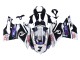 Blanc Noir Bleu Fiamm Ficc 7 Carénage Moto Ducati Panigale 899/1199 2011-2014