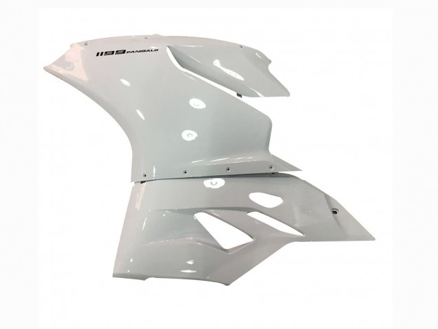 Blanc Carénage Moto Ducati 1199 2011-2014