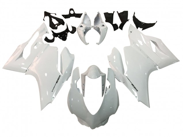 Blanc Carénage Moto Ducati 1199 2011-2014