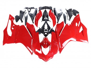 Rouge Carénage Moto Ducati 1299 2015-2020 Pas Chère