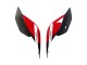 Rouge Noir Mat Carénage Moto Ducati 959 2015-2020