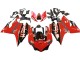Rouge Noir Brillant Fiamm Carénage Moto Ducati 959/1299 2015-2020