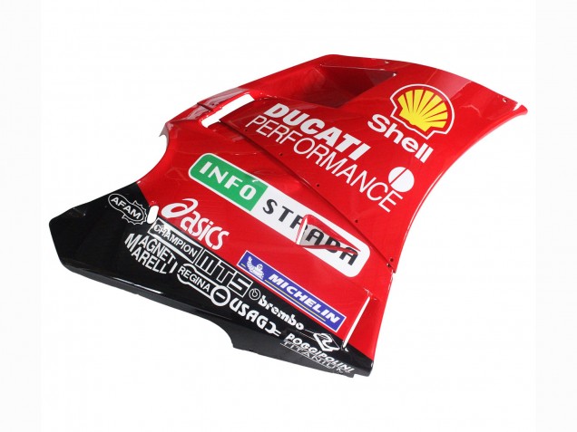 Blanc Rouge Jaune Vert Noir Brillant Performance Carénage Moto Ducati 748/916/996/998 1993-2005