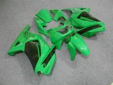 Vert Noir Carénage Moto Kawasaki EX250 2008-2012 Pas Chère