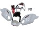 Blanc Rouge Noir Brillant Carénage Moto Ducati Monster 696 796 1100 1100S 2008-2012