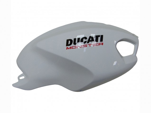 Blanc Rouge Noir Brillant Carénage Moto Ducati Monster 696 796 1100 1100S 2008-2012