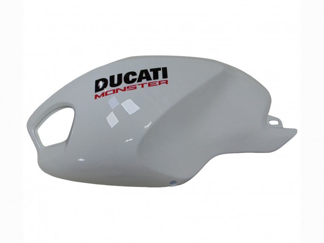 Blanc Rouge Noir Brillant Carénage Moto Ducati Monster 696 796 1100 1100S 2008-2012