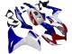 Blanc Bleu Rouge Carénage Moto Honda CBR125R 2002-2006