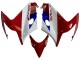Blanc Bleu Rouge Carénage Moto Honda CBR125R 2002-2006