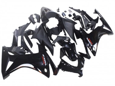 Noir Brillant Noir Mat Carénage Moto Honda CBR500R 2013-2015 Pas Chère