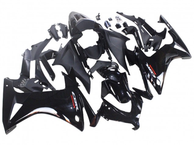 Noir Brillant Noir Mat Carénage Moto Honda CBR500R 2013-2015